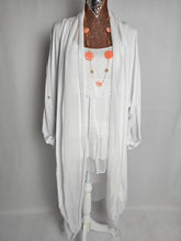 Load image into Gallery viewer, White Silk Layered CamI Top