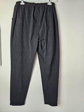 Load image into Gallery viewer, Black Sequin Rip Knee Effect Magic Trouser 16/22