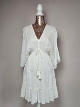 Load image into Gallery viewer, Lucia White Boho Dress