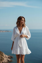 Load image into Gallery viewer, Lucia White Boho Dress
