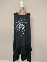 Load image into Gallery viewer, Black Frill You Are My Love Dress