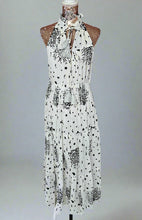 Load image into Gallery viewer, Bianca White And Black Maxi Dress