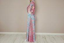 Load image into Gallery viewer, Poppy Multi Pinks Wrap Around Dress