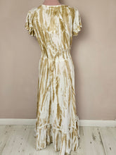 Load image into Gallery viewer, Beatrice Beige And White Maxi Dress