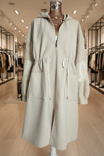 Load image into Gallery viewer, Beige Love Hooded Jacket