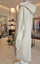 Load image into Gallery viewer, Beige Love Hooded Jacket