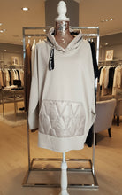 Load image into Gallery viewer, Beige Zip Hooded Sweatshirt