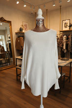 Load image into Gallery viewer, Batwing Cream Soft Knit Jumper