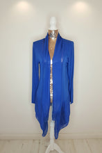 Load image into Gallery viewer, Royal Blue Open Cardigan