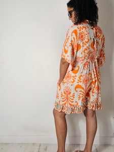 Stunning Frill Shorts Playsuit