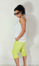 Load image into Gallery viewer, Lime Green 3/4 Magic Shorts 16/20
