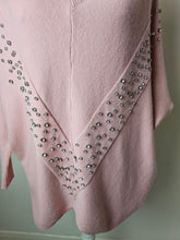 Load image into Gallery viewer, Blush Pink Soft Diamond Jumper
