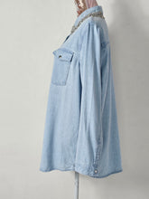 Load image into Gallery viewer, Denim Jewel Shirt
