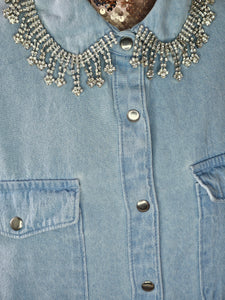 Denim Jewel Shirt