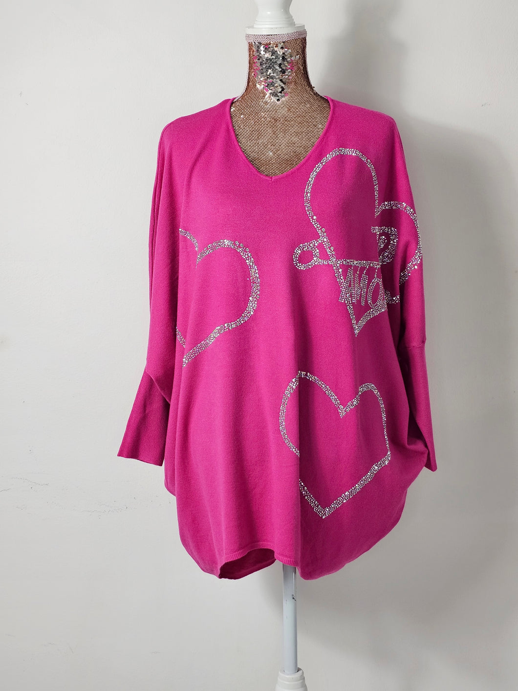 Fuchsia Amour Jumper