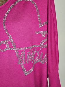 Fuchsia Amour Jumper