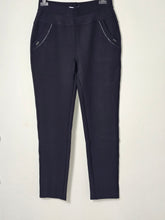 Load image into Gallery viewer, Black Trouser Leggings 14/16
