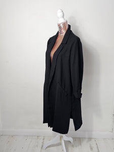 Black Open Front Jacket