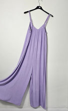 Load image into Gallery viewer, Lilac Flare Jumpsuit
