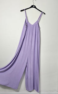 Lilac Flare Jumpsuit