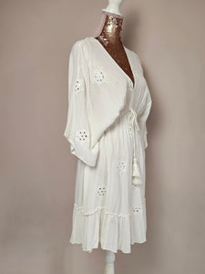 Lucia White Boho Dress