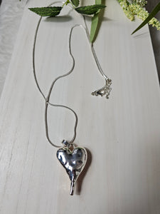 Long Costume Heart Necklace