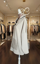 Load image into Gallery viewer, Beige Zip Hooded Sweatshirt
