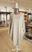 Load image into Gallery viewer, Beige Sweatshirt Dress
