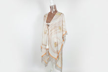 Load image into Gallery viewer, Beige And Brown Multicolour Kimono
