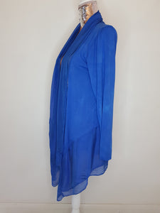 Royal Blue Open Jacket