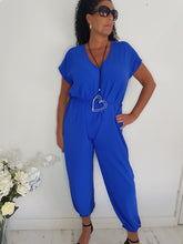 Load image into Gallery viewer, Royal Blue Jumpsuit
