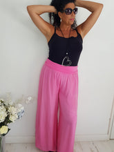 Load image into Gallery viewer, Italian Pink Silk Lined Trouser
