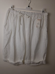 White Linen Long Short 16/20