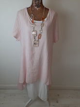 Load image into Gallery viewer, Baby Pink Layered Cotton Dress
