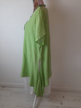 Load image into Gallery viewer, Lime Green Layered Cotton dress
