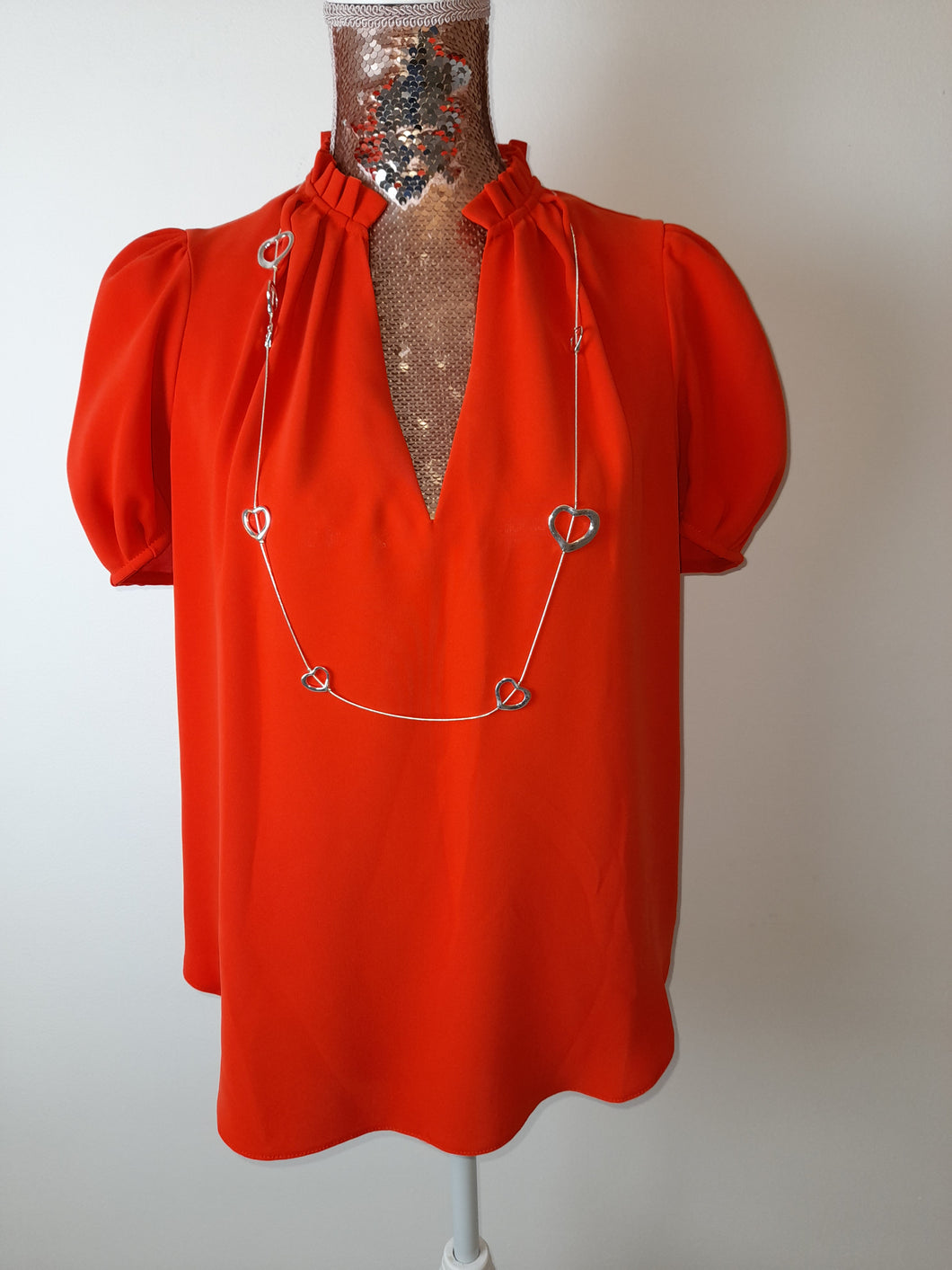 Orange Blouse