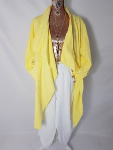 Lemon Waterfall Open Jacket