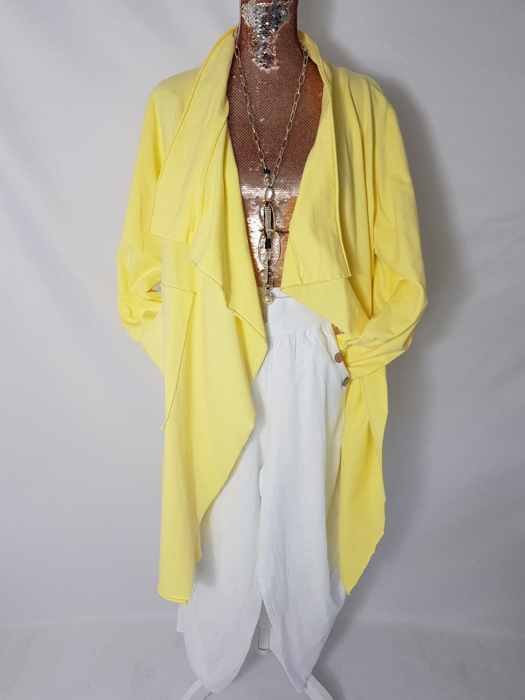 Lemon Waterfall Open Jacket