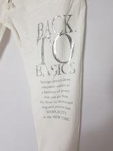Load image into Gallery viewer, Cream magic Trouser Back to Basics Logo Leg 10/16

