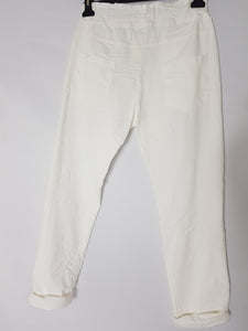Cream magic Trouser Back to Basics Logo Leg 10/16