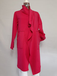 Cerise Waterfall Jacket