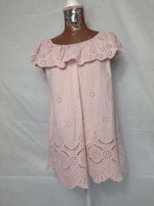 Baby Pink On Or Off The Shoulder Top
