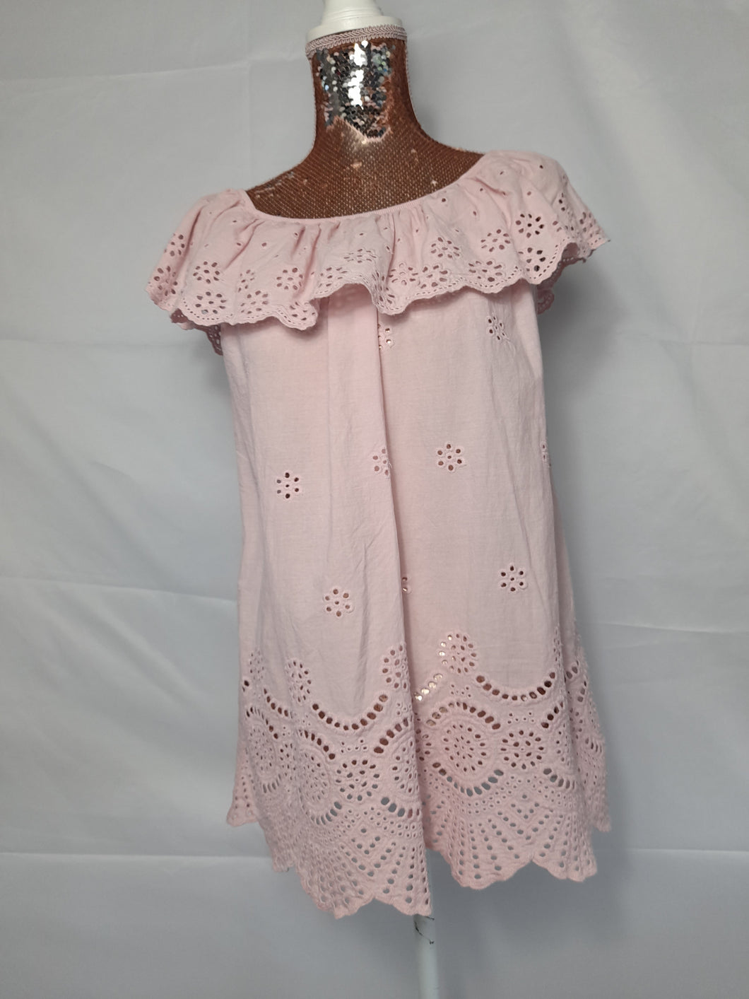 Baby Pink On Or Off The Shoulder Top