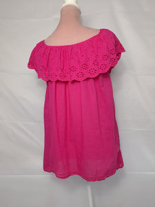 Fuchsia On Or Off The Shoulder Top