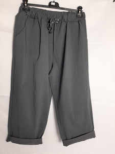 Slate Grey Magic 3/4 Trousers 14/12