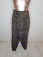 Load image into Gallery viewer, Leopard Brown Print full Length Pant
